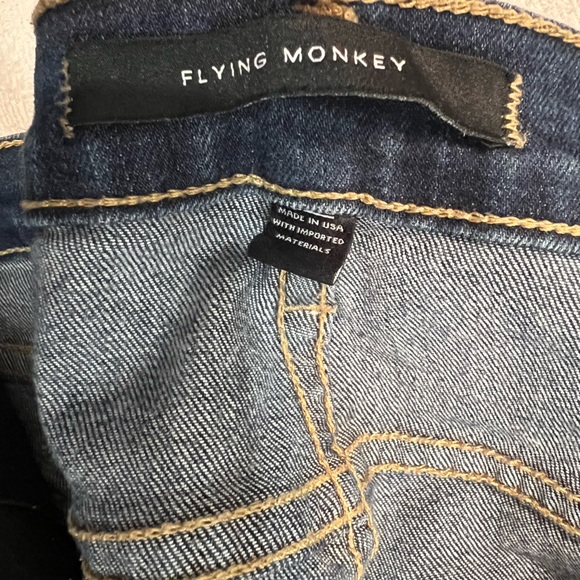 Flying Monkey Distressed Jeans ((MADE IN USA 🇺🇸)) - Picture 6 of 7
